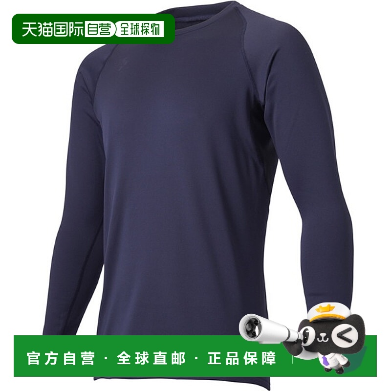 日本直邮DESCENTE 圆形长袖汗衫棒球软汗衫 STD657B-DNVY