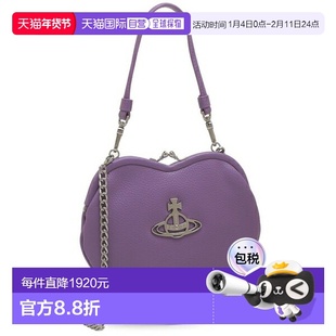 日本直邮Vivienne Westwood Belle 紫色女士手提包4304006N S000D