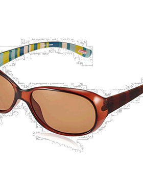 【日本直邮】Coleman科勒曼女士太阳镜拼色经典休闲CLA01-2