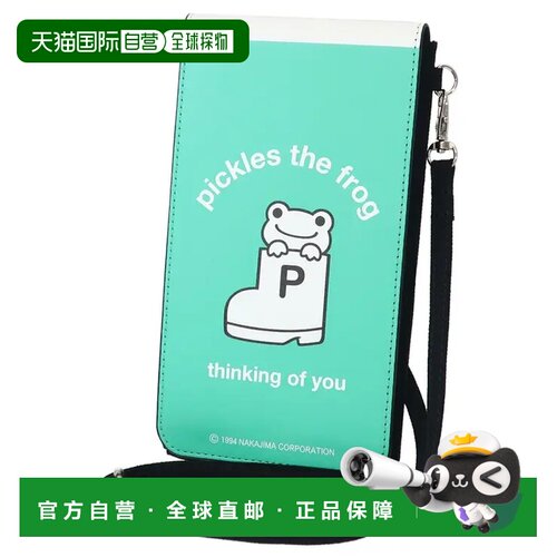 日本直邮Cinemacollection 青蛙皮尔斯手机包 支持 IC 卡