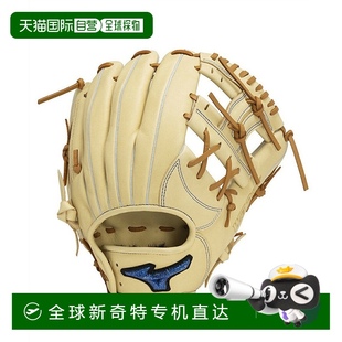 棒球内野手套 日本直邮日本直邮 软式 Mizuno 9号 威尔驱动蓝色男士