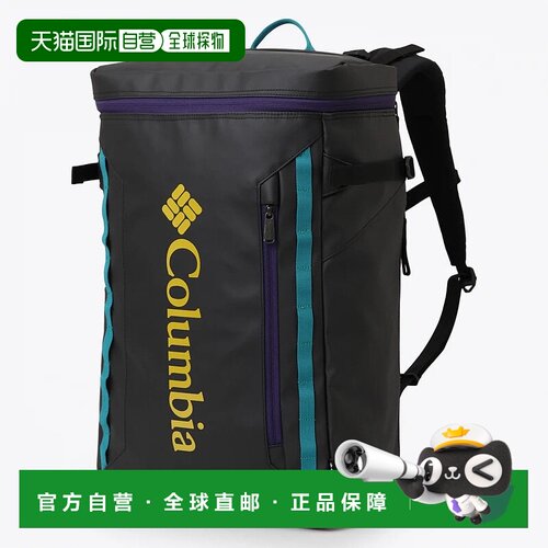 日本直邮Columbia-2025春季/夏季哥伦比亚侧踢30L背包黑色多PU867