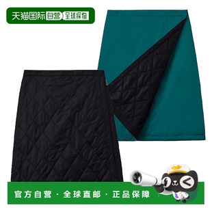 日潮跑腿Montbell蒙贝欧 女款保暖短裙 BK/MD L 1105598裙子a字裙