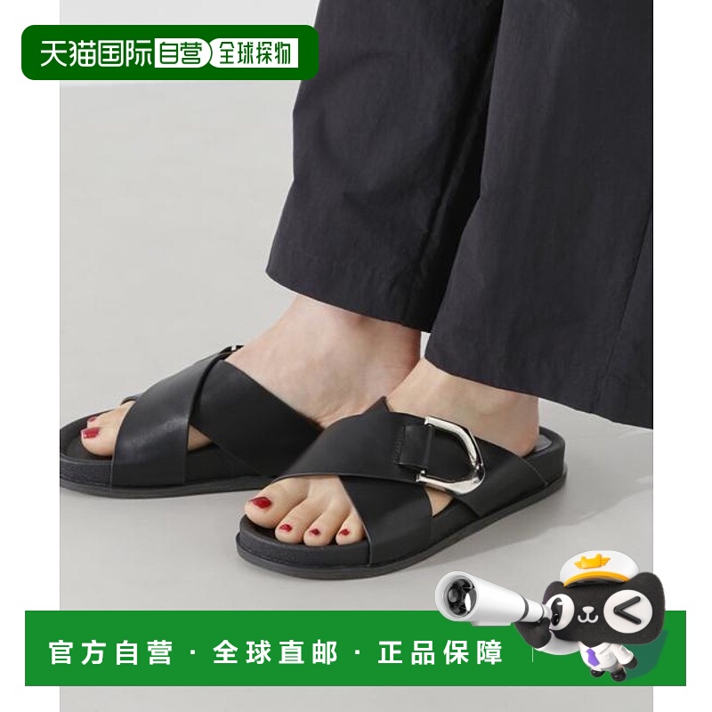 1h可退 日本直邮NANO universe 十字带扣平底凉鞋