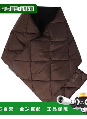 日本直邮Gramicci 男士女士羽绒围巾 G4FA-102-TG 深棕色 围巾