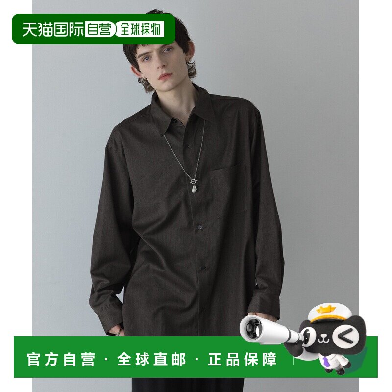 日本直邮remer 男女同款 宽松版型TR衬衫 长袖 RR00000059