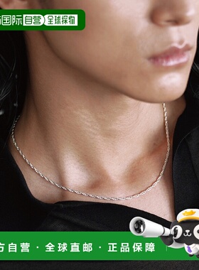 1h可退 日本直邮WYM LIDNM 男士 Silver925 立体十字链项链 WYac0