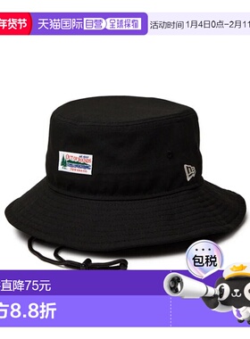 日本直邮New Era 帽子 9THIRTY Landscape Label Repreve 黑色 M/