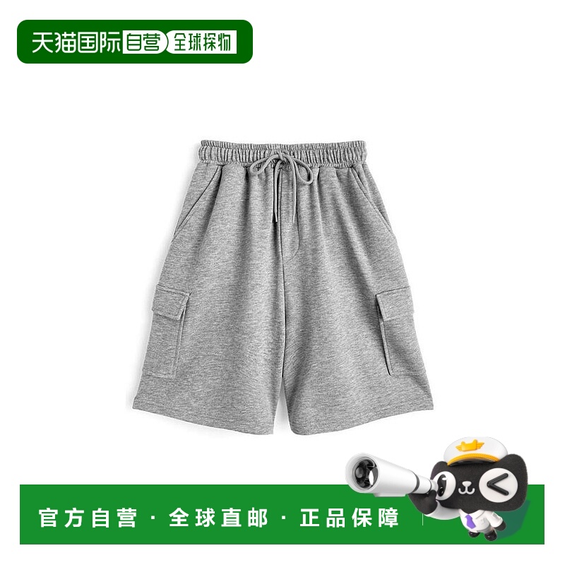 日本直邮日潮 GRL 女款 卫衣工装短裤 pm720 日系清楚系穿搭