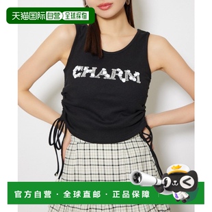 缎面感 女装 半拉链短款 连帽卫衣 设 1h可退 修身 日本直邮rienda