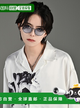 1h可退 日本直邮ADRER 男女通用金属圆框UV防紫外线太阳镜 ADRgl0