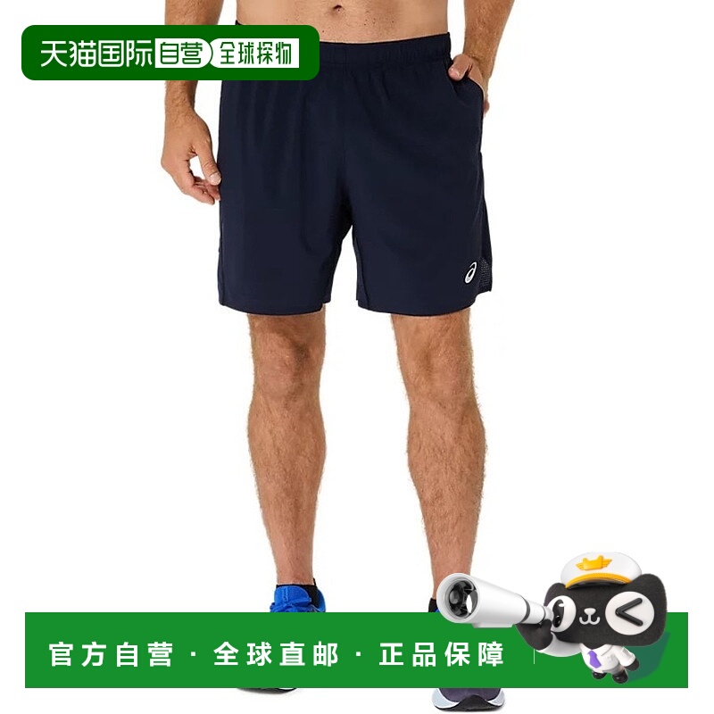 日潮跑腿ASICS亚瑟士 (男装) Running Dry 7英寸短裤（带内衬） L