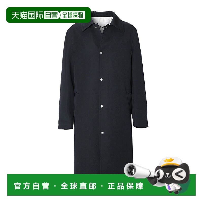 日本直邮JIL SANDER 大衣 蓝色 男式 j23aa0006 j40002 401