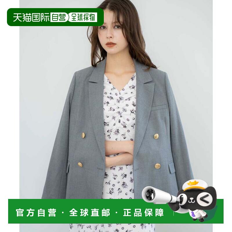日本直邮Noela 金色纽扣双排扣夹克外套 [N05236EW017178]