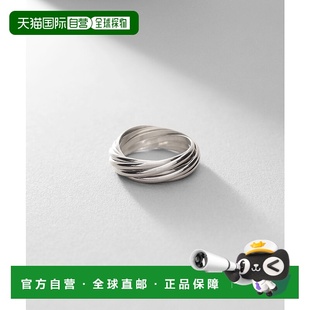 1h可退 日本直邮COCOSHNIK 女士八层银质戒指 76761227999909配饰