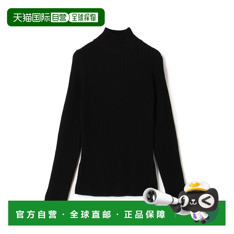 1h可退 日本直邮TOMORROWLAND 羊毛罗纹高领套头衫针织内搭