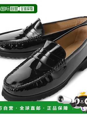 日本直邮PASCUCCI 女士黑色乐福鞋 Kia 7964 Charol Supersoft Ne