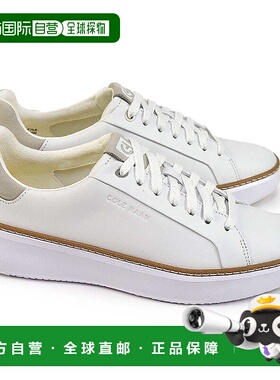 日本直邮Cole Haan 女士皮革 Grand Pro Topspin 运动鞋网球休闲