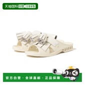 女士大号流苏皮革沙滩凉鞋 1h可退 日本直邮BENCH 69330019132