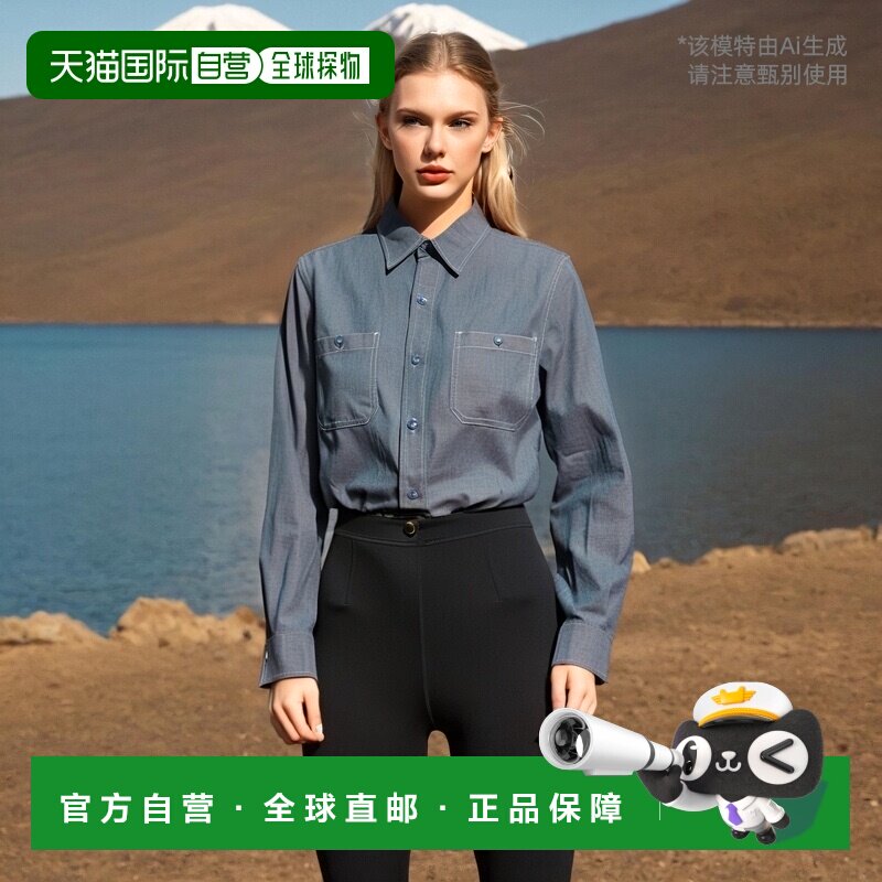 1h可退 日本直邮LABOUR AND WAIT 女士工作衬衫 独特日本制造 随