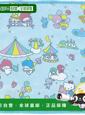 【日本直邮】丸真 三丽鸥人物 包装 蓝色 约 25 x 25cm 372500690