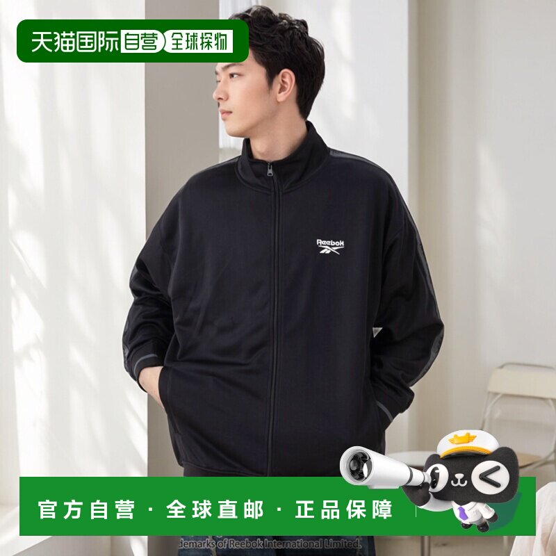 1h可退 日本直邮Reebok 男女同款 轻量舒适合身 平滑针织外套 刺L