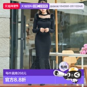 SAISON 蕾丝拼接 女装 1h可退 饰 PAPILLON 珍珠装 修