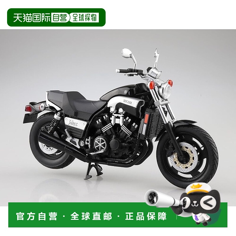 【日本直邮】Skynet 1/12 比例完整摩托车 Yamaha Vmax 黑色 2