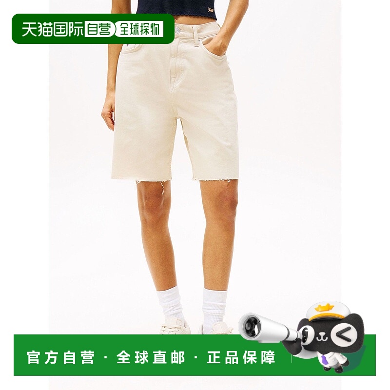 1h可退 日本直邮TOMMY JEANS 女士90年代风格高腰牛仔短裤 DW2164