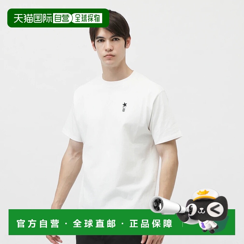 日本直邮CONVERSE-匡威男士短袖T恤AP手PT S/S T恤4030019运动服A