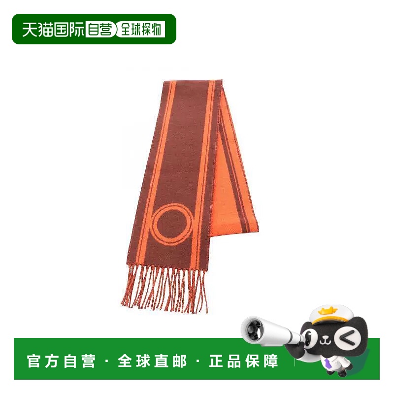 1h可退 日本直邮中古Hermes爱马仕女A级95新muffler羊毛围巾/丝巾