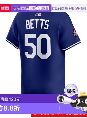 日本直邮MLB-MLB（男子）棒球道奇队Mookie Betts Limited Ortona