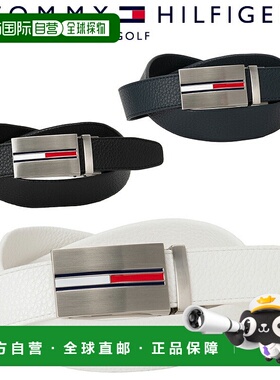 日本直邮Tommy Hilfiger 高尔夫弹力滑锁旗腰带 THMB5FV3 2025 型