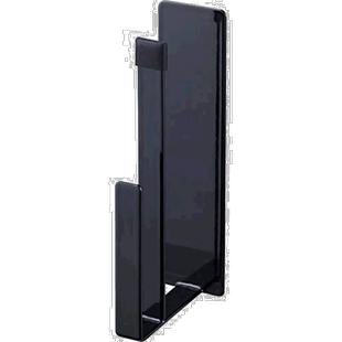 【日本直邮】山崎实业磁吸式托盘架2只装W4XD7.2XH16cm黑 5051