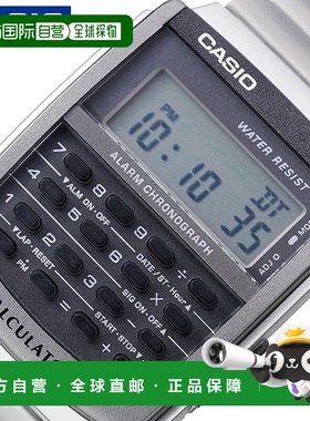 日本直邮卡西欧手表数据银行计算器男女通用灰色CA-506-1知名品牌