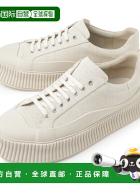 日本直邮JIL SANDER 男士白色运动鞋j32ws0018 p5812 280