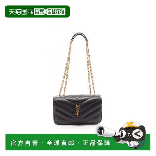 日本直邮中古二奢YSL圣罗兰女包S级99新chain shoulder链条肩带牛