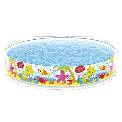 【日本直邮】INTEX 不需充气快装儿童泳池 棕榈树图案 152x25cm