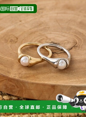 1h可退 日本直邮Jenau espace merveilleux 女士 简约珍珠戒指 GO