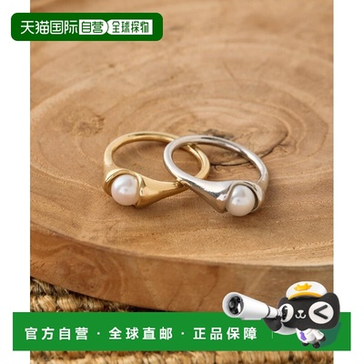 1h可退 日本直邮Jenau espace merveilleux 女士 简约珍珠戒指 GO