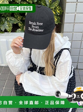 1h可退 日本直邮WC 女装 刺绣logo宽松休闲帽 WC25AU10SG0005