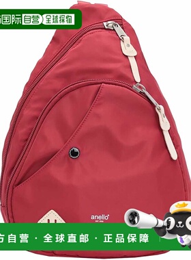 【日本直邮】[Anello] 腰包 A5 多收纳 URBAN OD ATS0231Z 红色