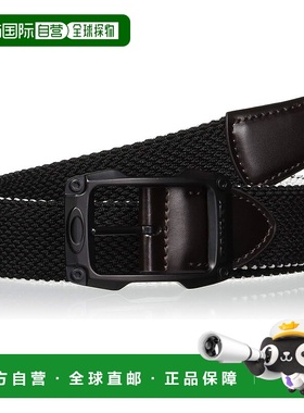 【日本直邮】OAKLEY欧克利 男士两面腰带14.0 黑色FOS900228弹力