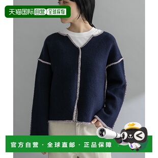 2WAY针织上衣 1h可退 手工缝线设计 女装 KEA722J340 日本直邮KBF