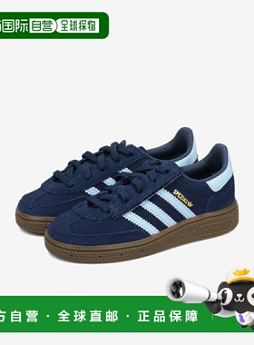 日本直邮adidas Handball Spezial CF EL I 儿童低帮运动鞋蓝色//