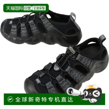日本直邮KEEN 女款运动凉鞋 Hyperport H2 黑色/钢灰色 1028657