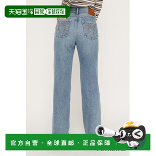 1h可退 日本直邮SLY 女装 MICHIXSLY联名 中腰直筒牛仔裤 春秋款