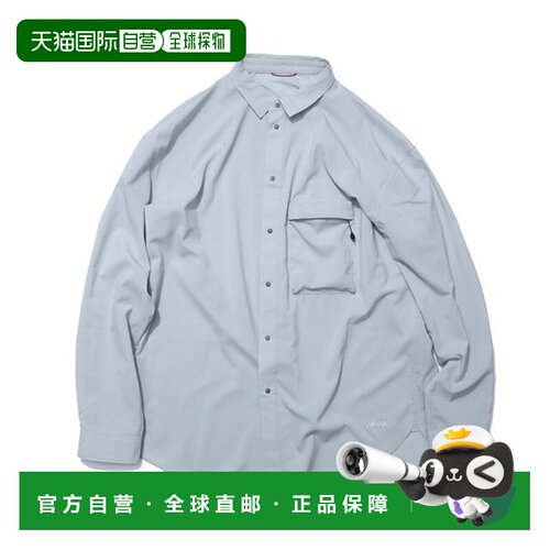 日本直邮NANGA PLC EXCURSION SHIRT N2500-1I402A 灰色 26年春夏