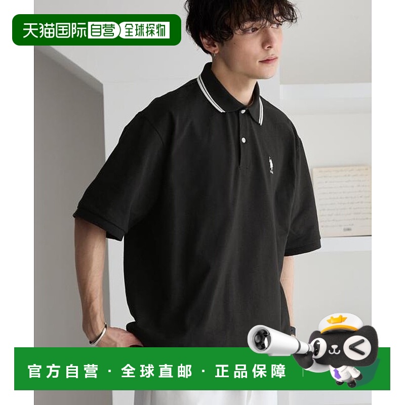 1h可退 日本直邮MONO-MART U.S. POLO ASSN 联名  鹿子宽松Polo衫