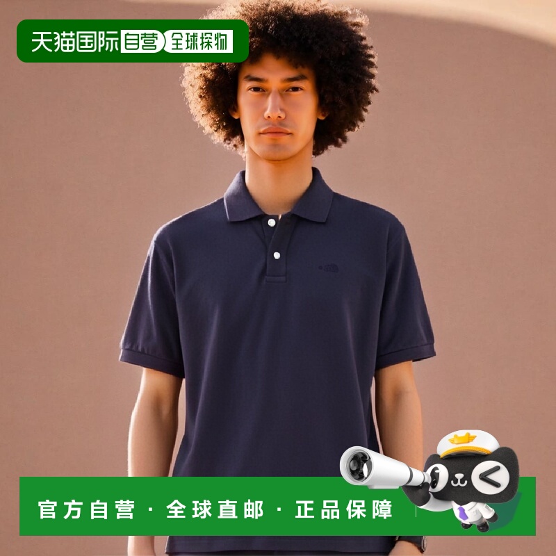 日本直邮TheNorthFace北面 男士短袖衬衫NT22232 翻领商务运动